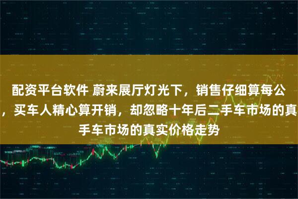 配资平台软件 蔚来展厅灯光下，销售仔细算每公里省几毛钱，买车人精心算开销，却忽略十年后二手车市场的真实价格走势